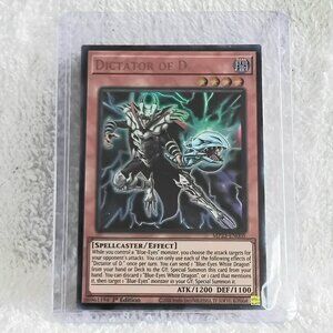 3/$35 Mint 2020 Yu-Gi-Oh! Dictator of D. MP23-EN005 UR Holo 1st Ed Card!!
